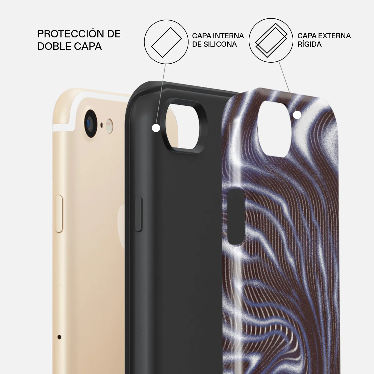 Vortex - iPhone 7 / iPhone 8 Funda - Image 6
