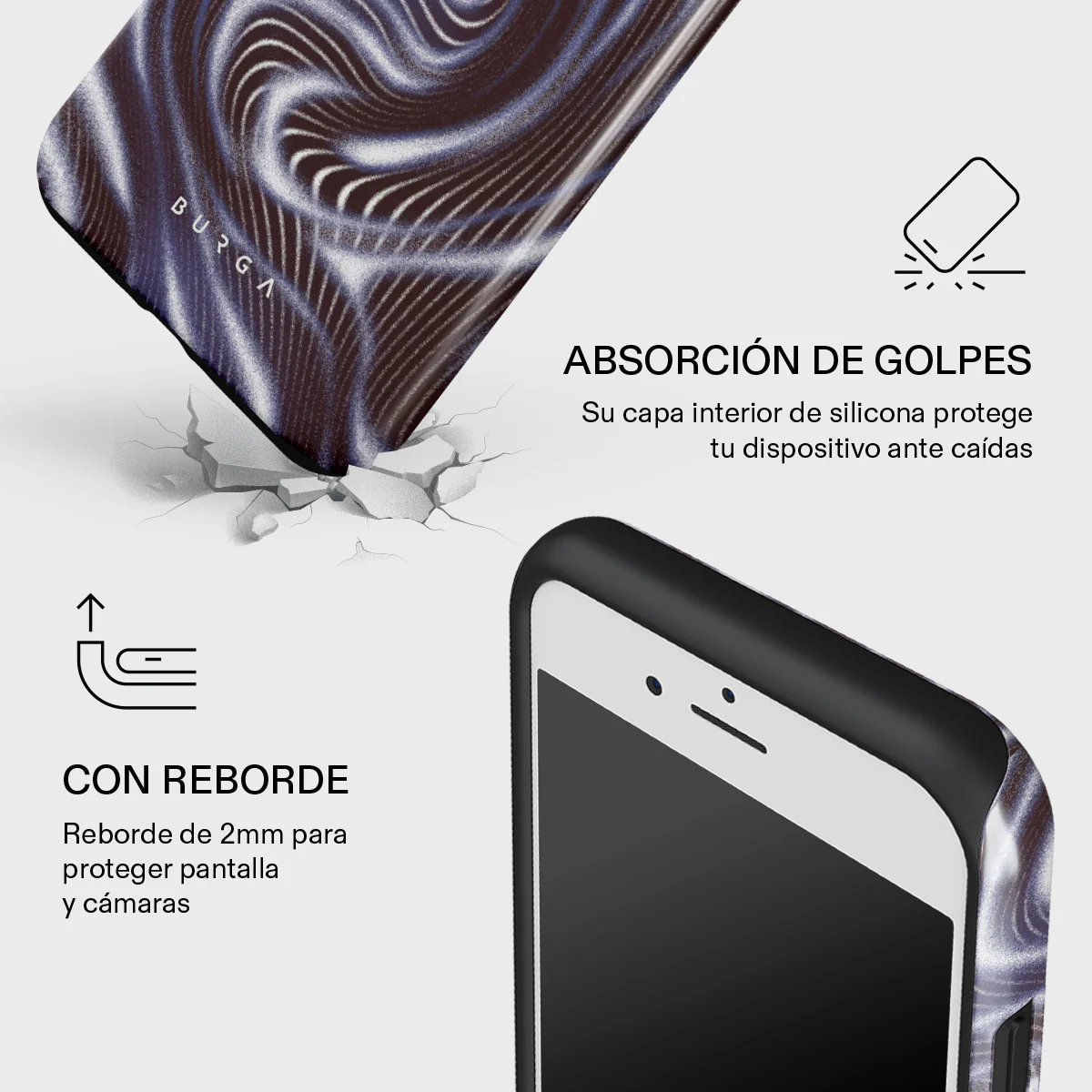 Vortex - iPhone SE (2022) Funda - Image 8