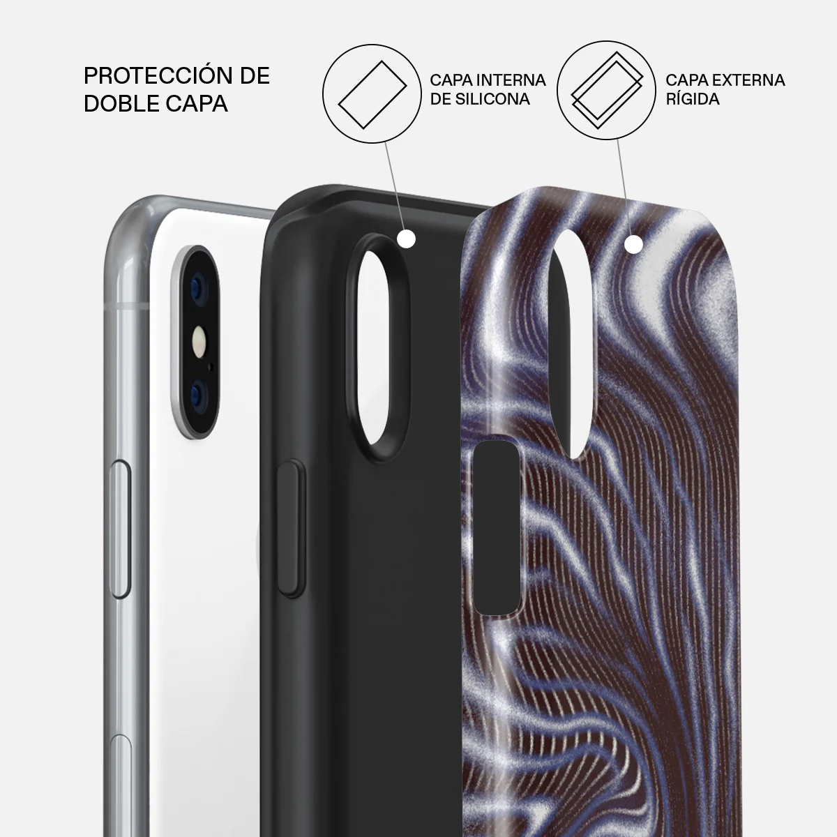 Vortex - iPhone X / XS Funda - Image 6