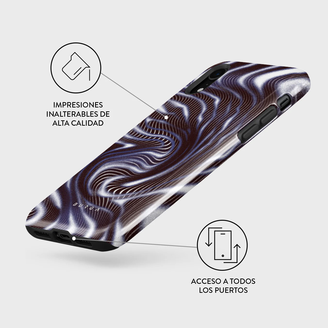 Vortex - iPhone XR Funda - Image 7