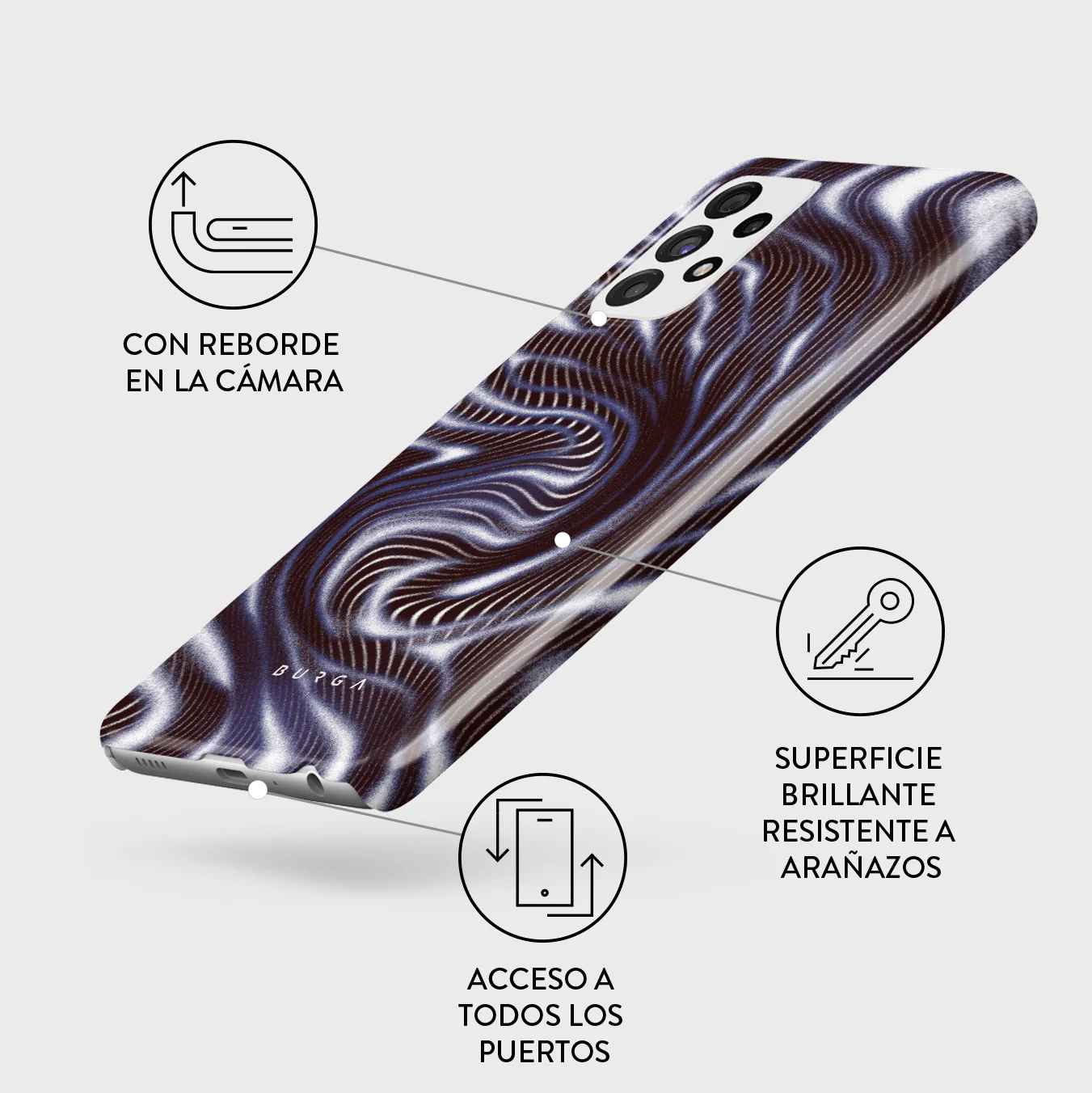 Vortex - Samsung Galaxy A72 4G / 5G Funda - Image 3