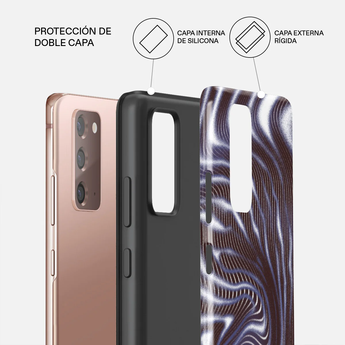 Vortex - Samsung Galaxy Note 20 4G / 5G Funda - Image 6