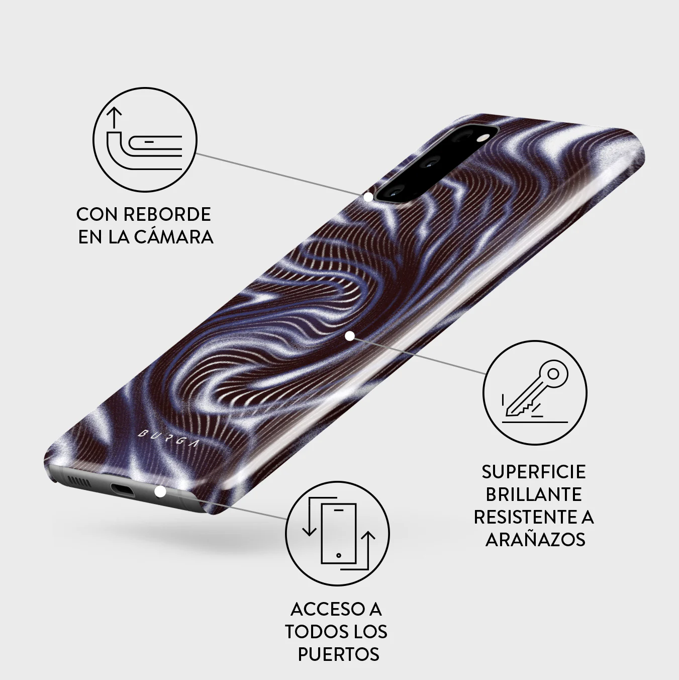 Vortex - Samsung Galaxy S20 4G / 5G Funda - Image 3