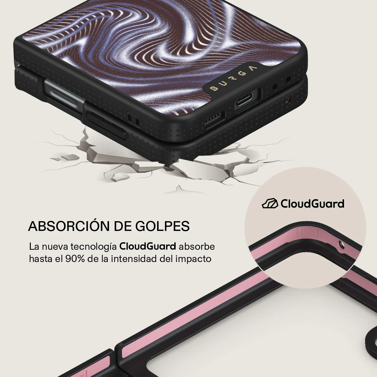 Vortex - Samsung Galaxy Z Flip 5 Funda - Image 10
