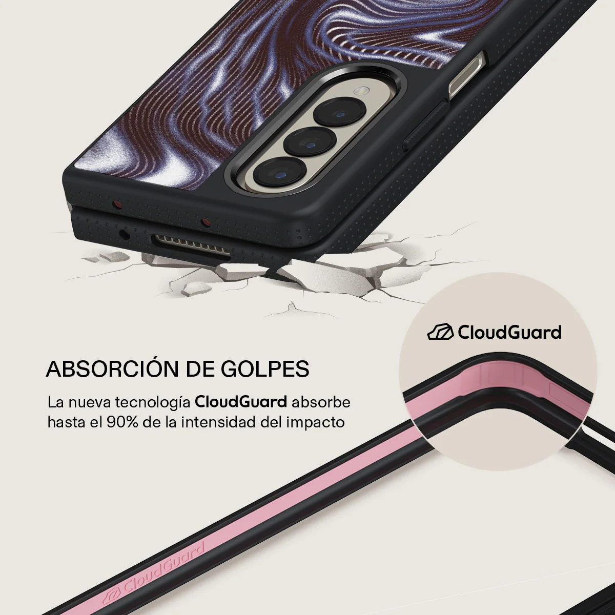 Vortex - Samsung Galaxy Z Fold 4 Funda - Image 15