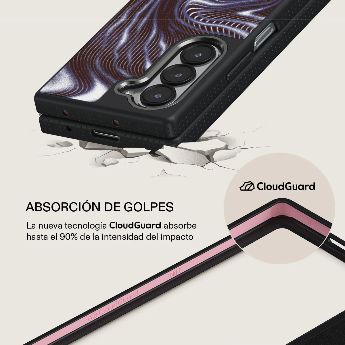 Vortex - Samsung Galaxy Z Fold 6 Funda - Image 10