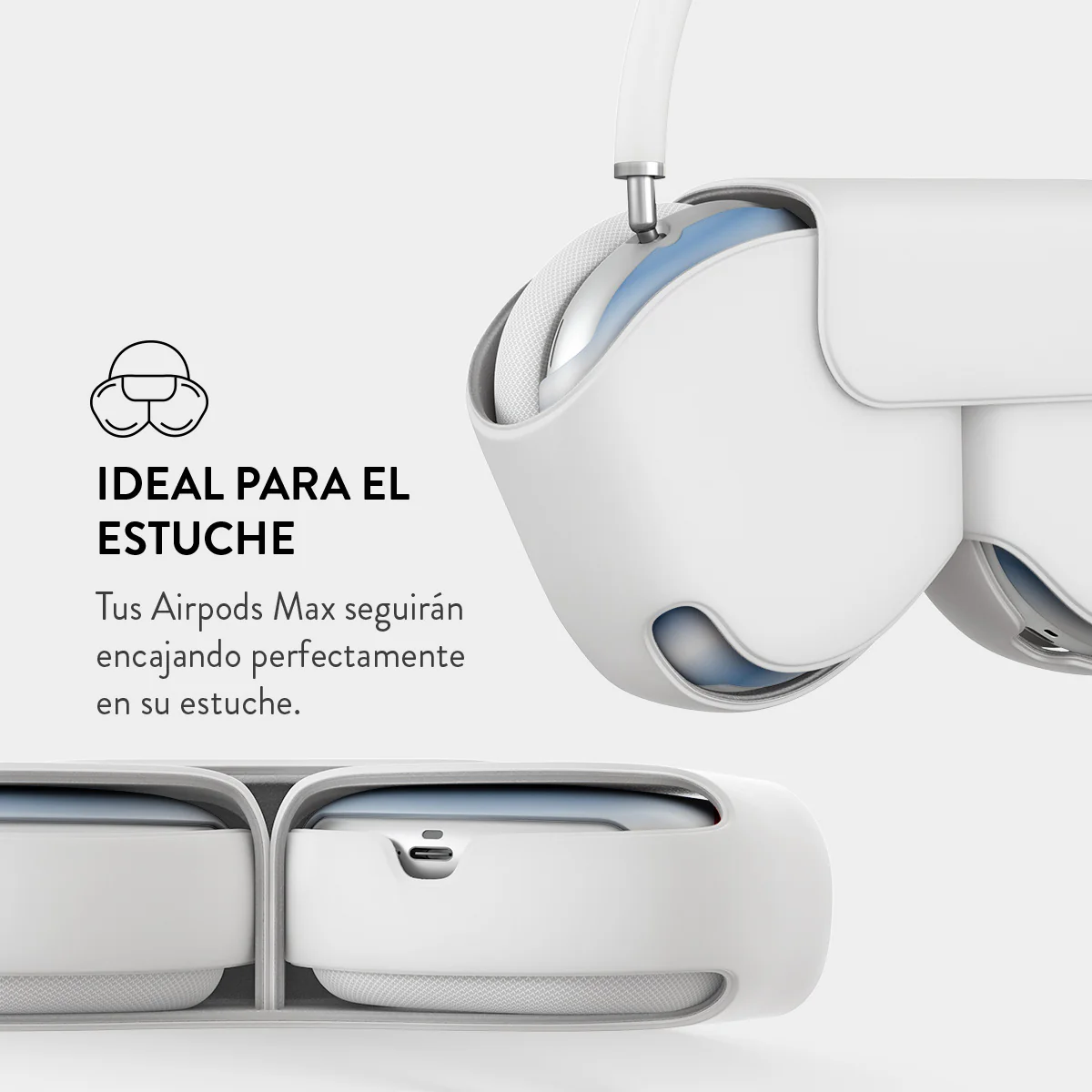 White Noise - AirPods Max Funda - Image 5