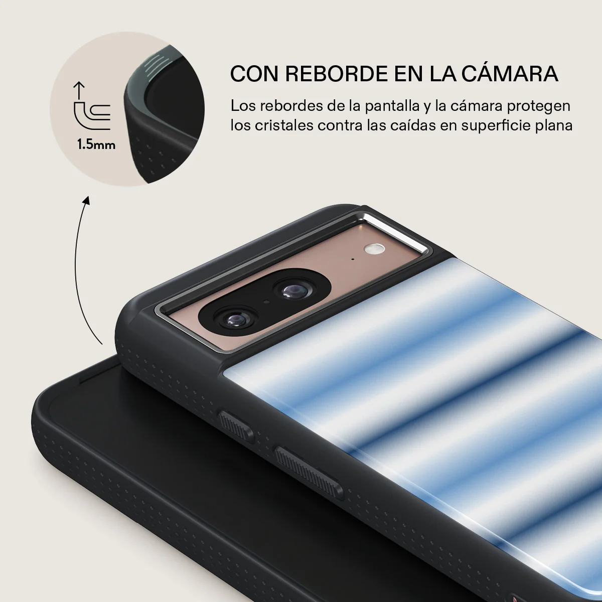 White Noise - Google Pixel 8 Funda - Image 15