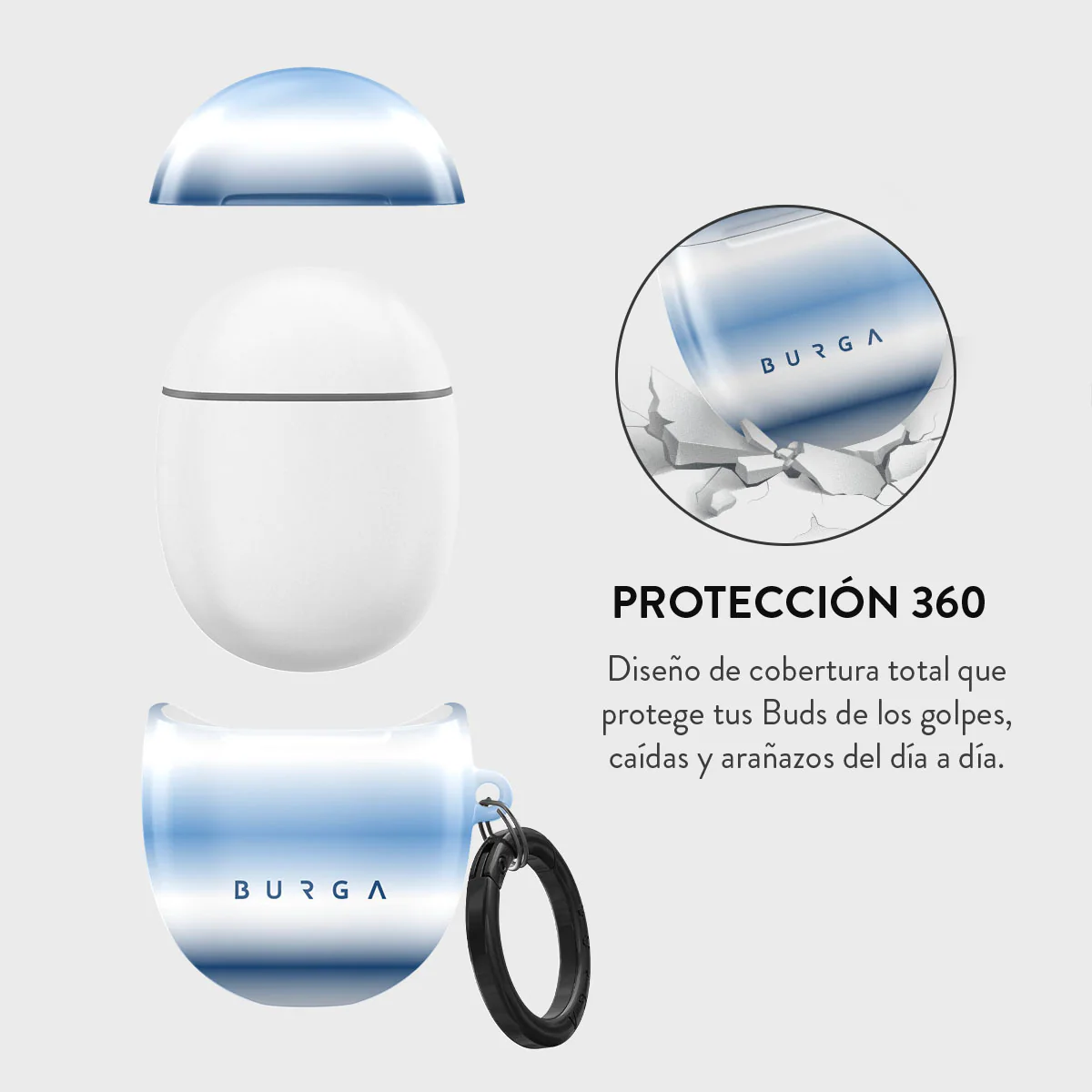 White Noise - Google Pixel Buds Pro Funda - Image 2