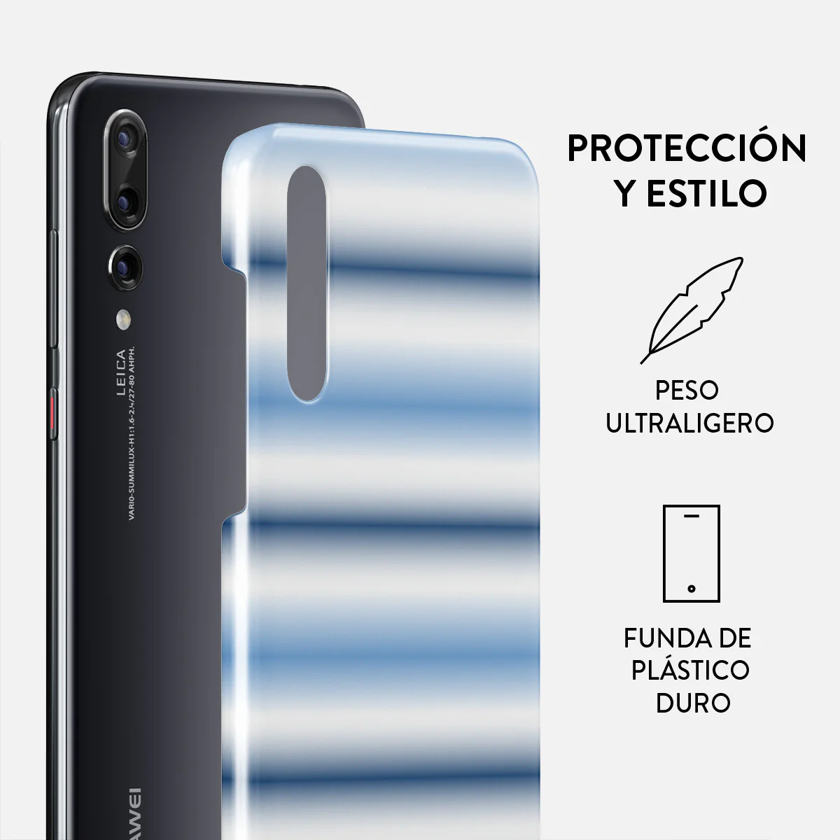White Noise - Huawei P20 Funda - Image 2