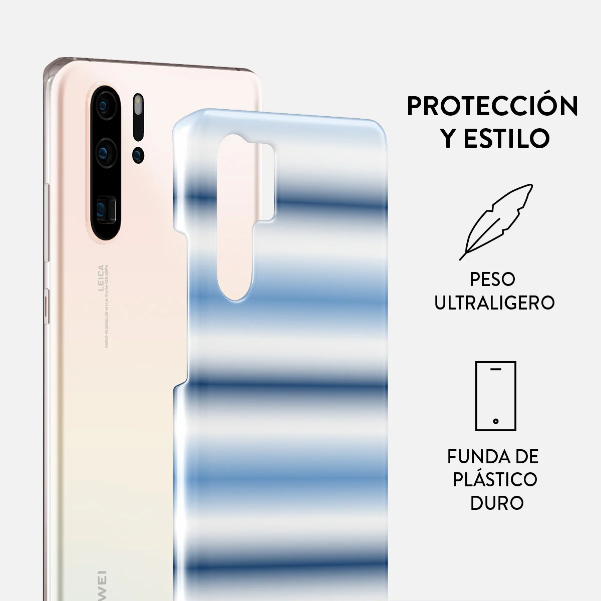 White Noise - Huawei P30 Pro Funda - Image 2