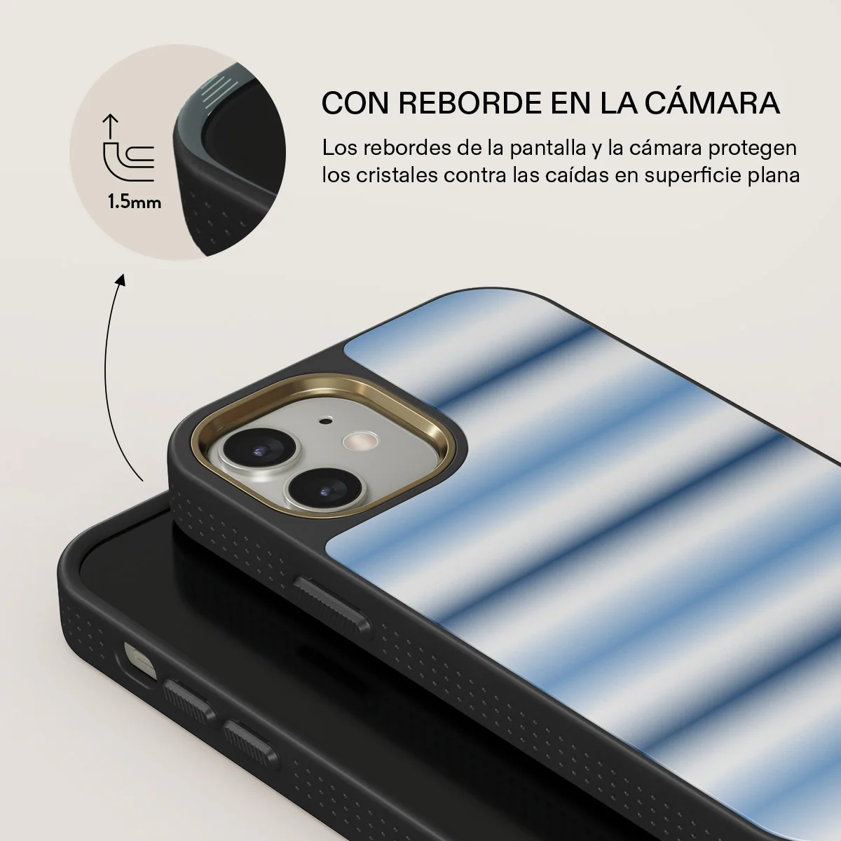 White Noise - iPhone 12 Funda - Image 8