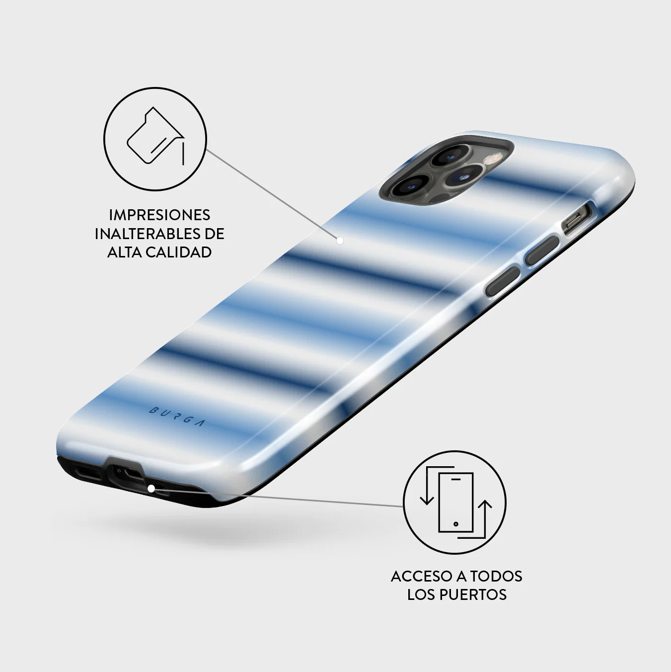 White Noise - iPhone 12 Pro Funda - Image 3