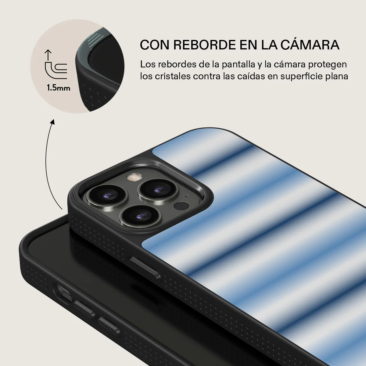White Noise - iPhone 14 Pro Funda - Image 15