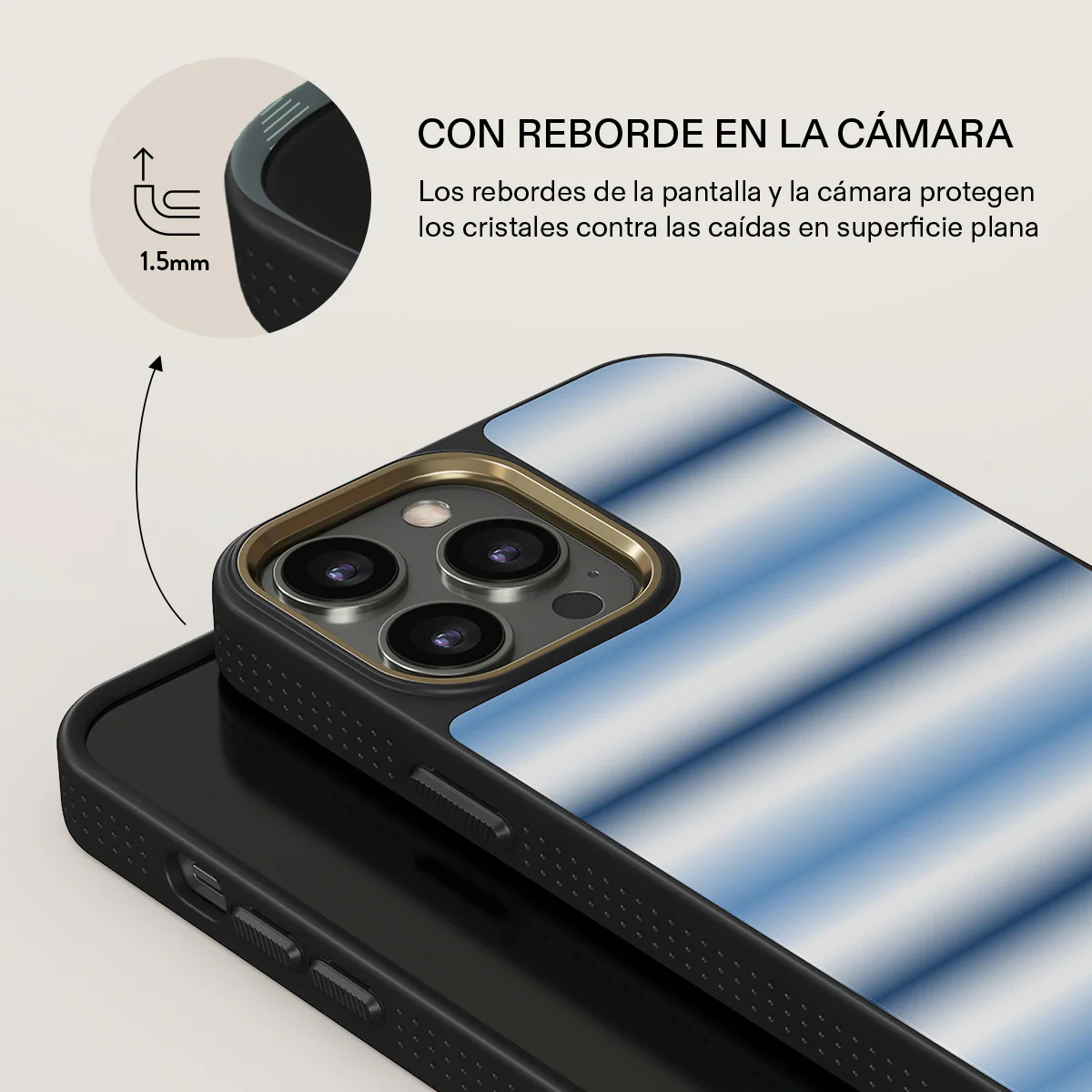 White Noise - iPhone 14 Pro Funda - Image 8