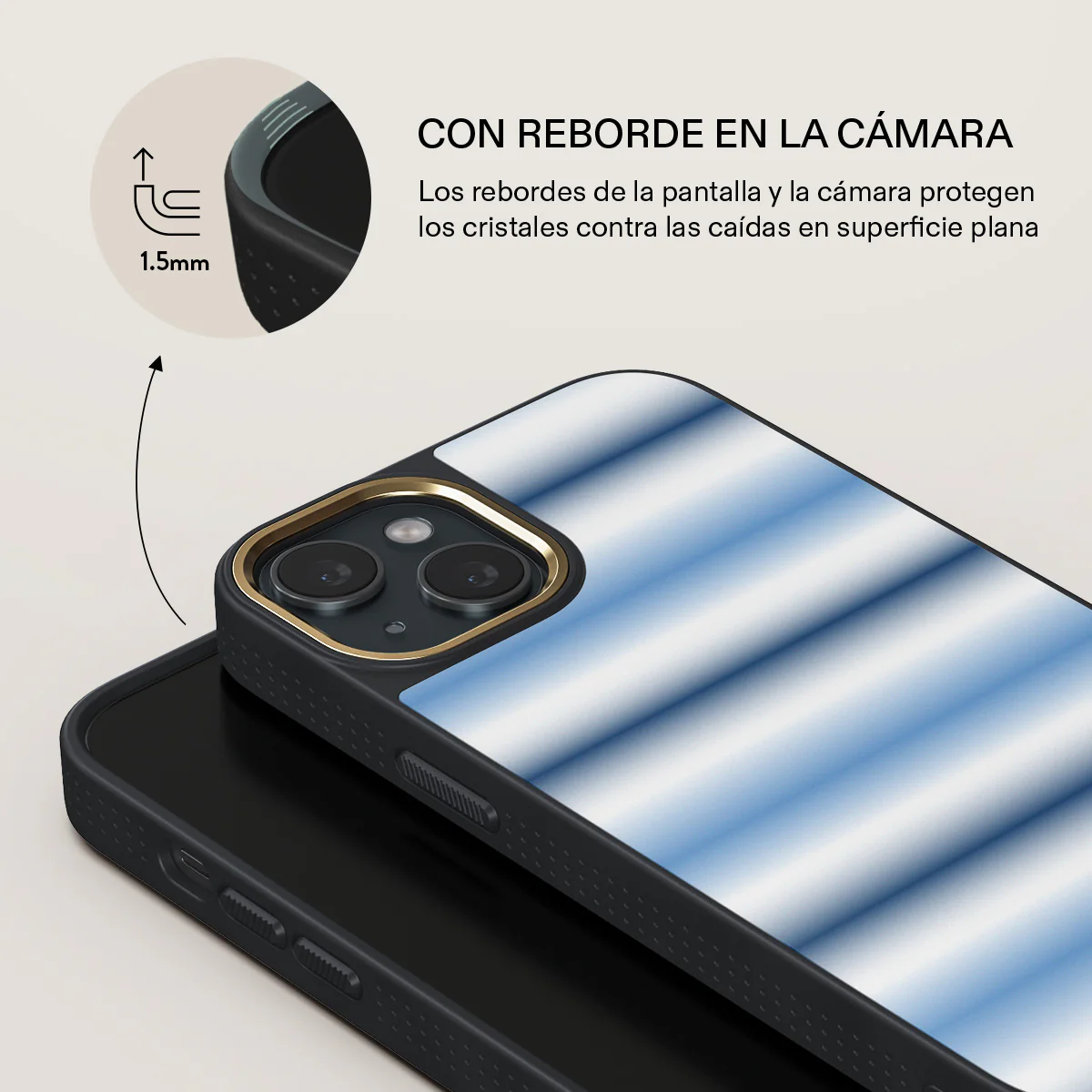 White Noise - iPhone 15 Funda - Image 8