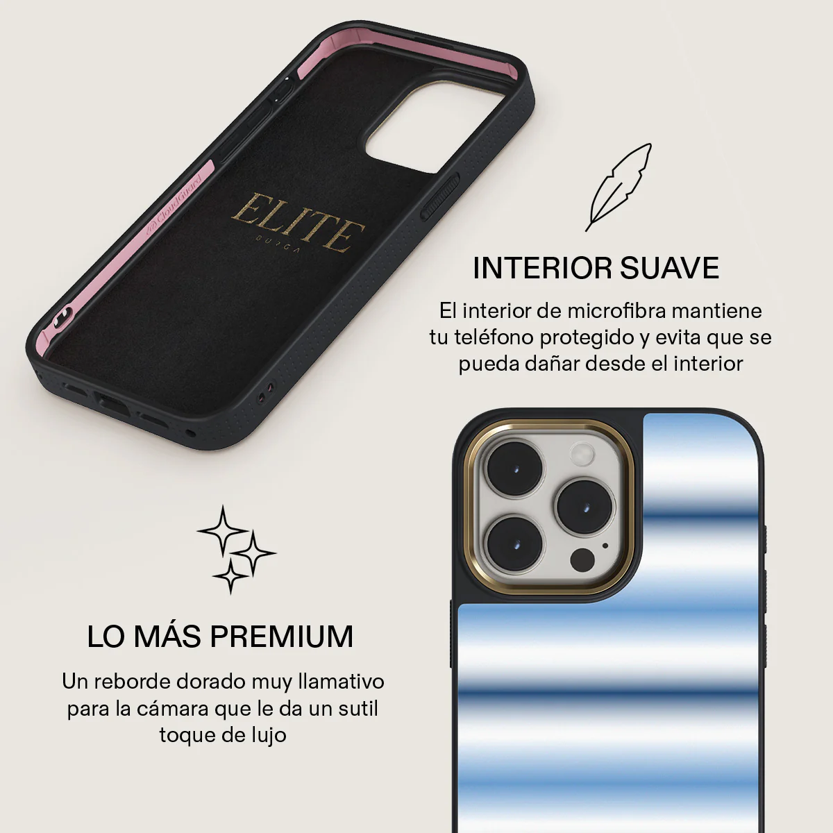 White Noise - iPhone 15 Pro Funda - Image 10