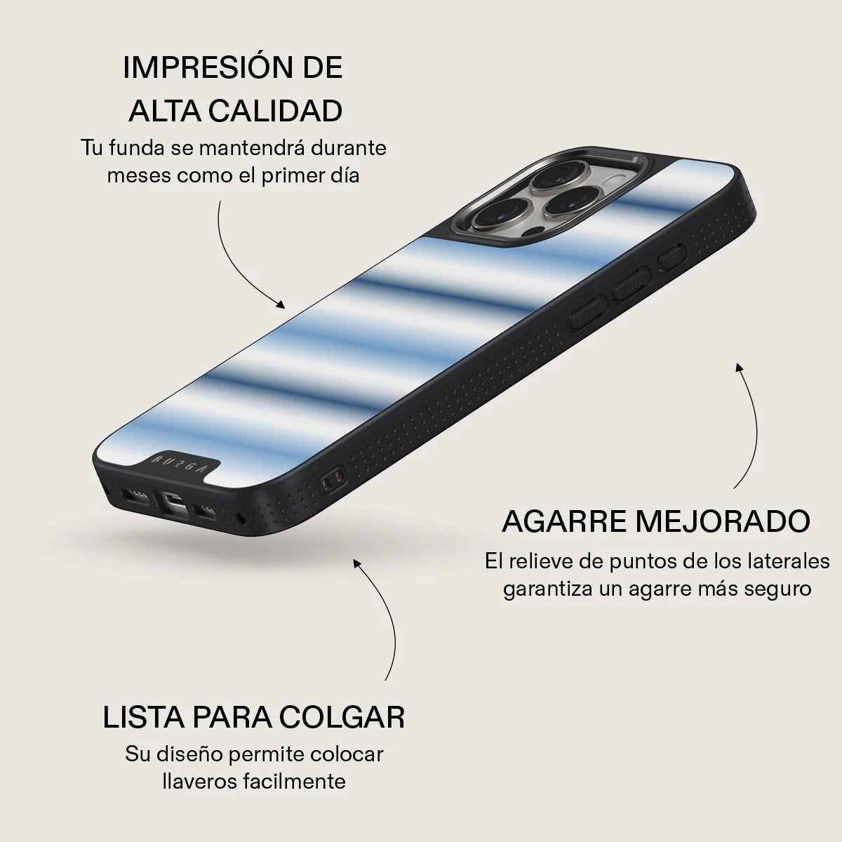 White Noise - iPhone 15 Pro Funda - Image 16