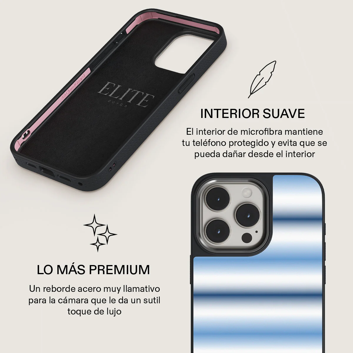 White Noise - iPhone 15 Pro Funda - Image 17