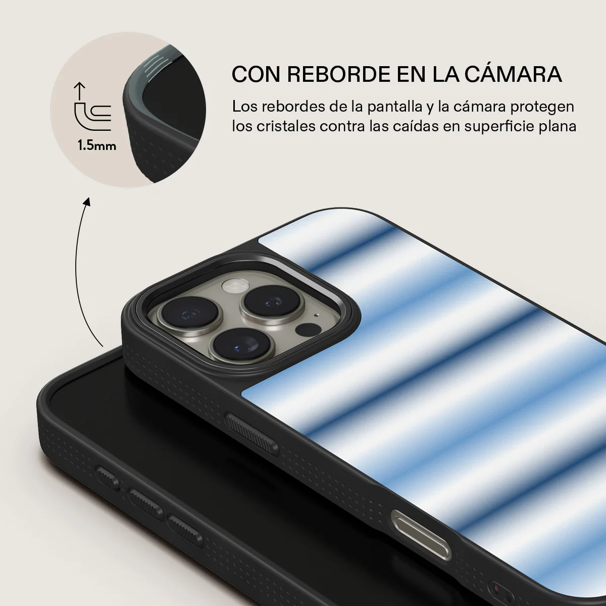 White Noise - iPhone 16 Pro Funda - Image 16