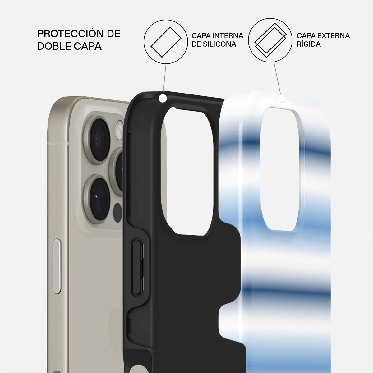 White Noise - iPhone 16 Pro Funda - Image 2