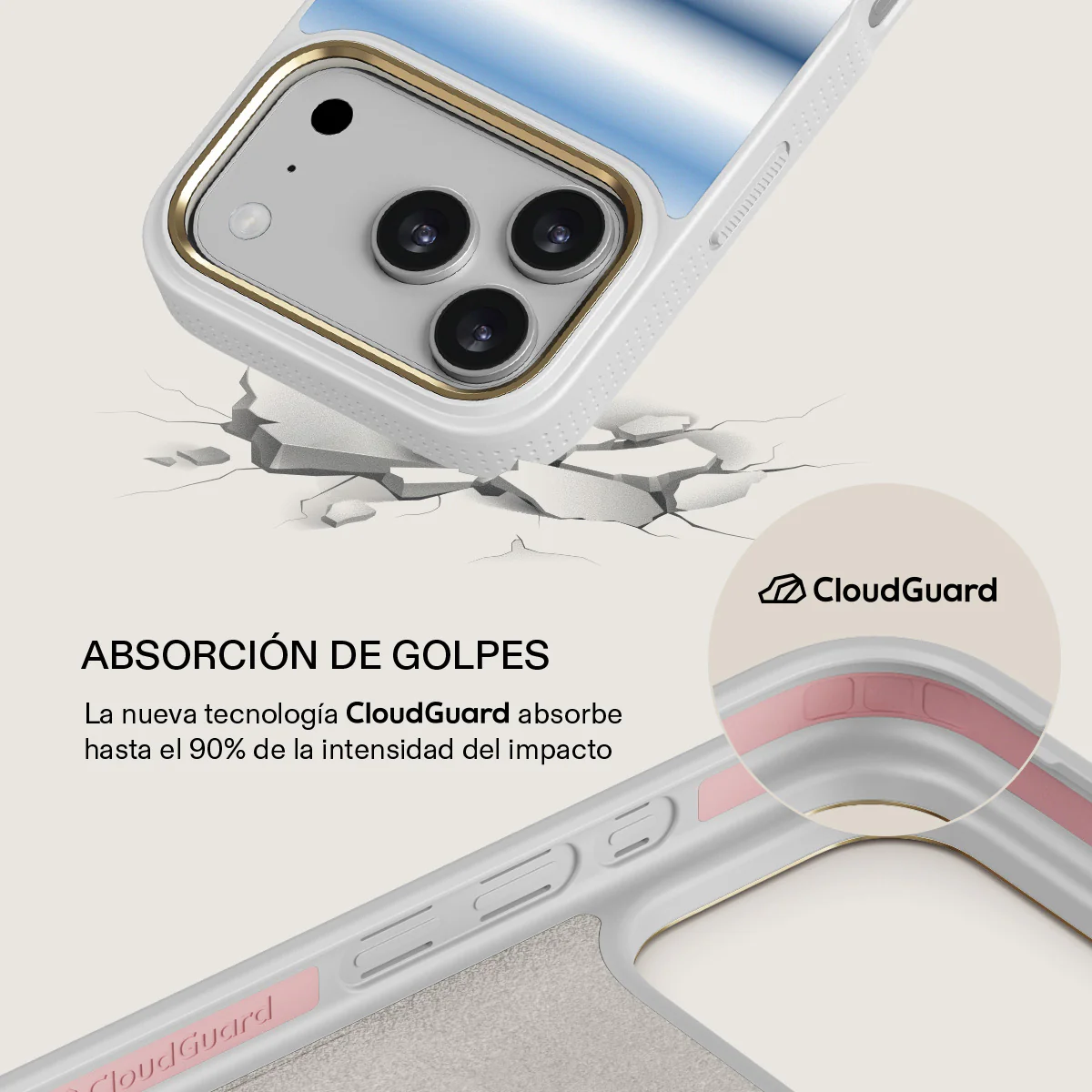 White Noise - iPhone 17 Pro Funda - Image 21