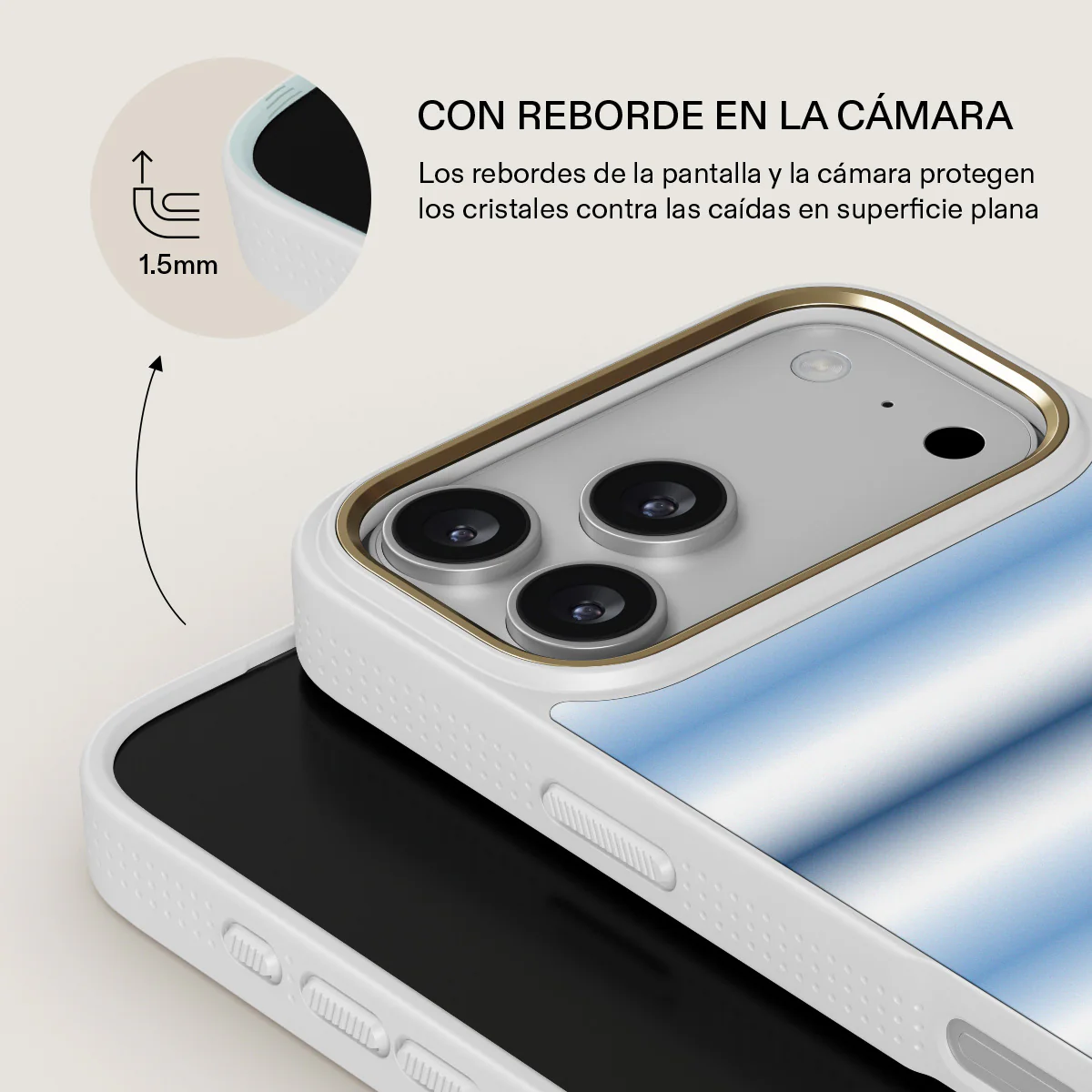 White Noise - iPhone 17 Pro Max Funda - Image 22