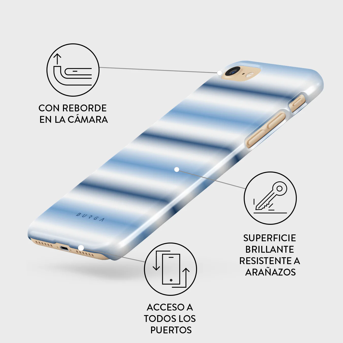 White Noise - iPhone SE (2020) Funda - Image 3
