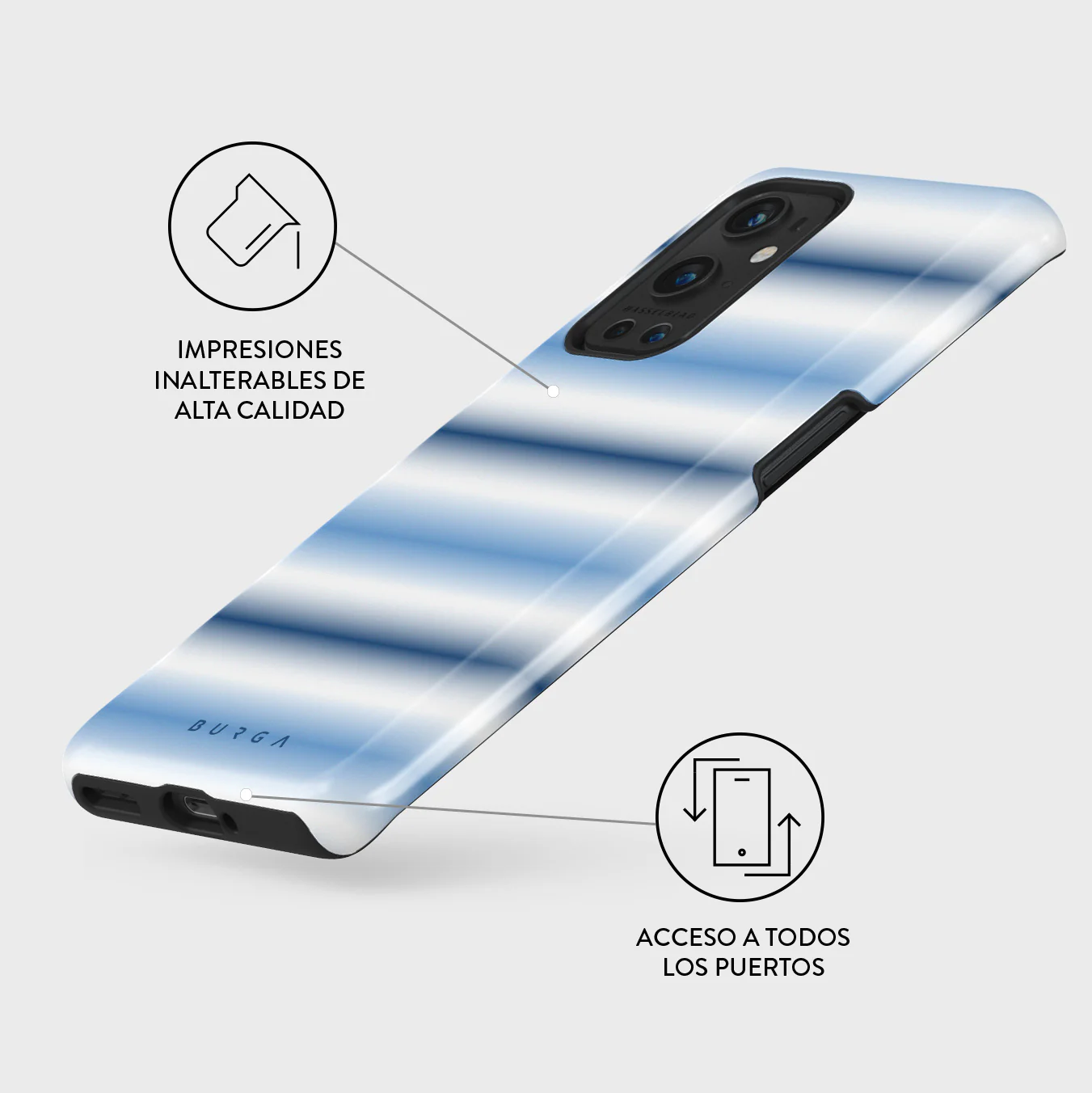 White Noise - OnePlus 9 Pro Funda - Image 3