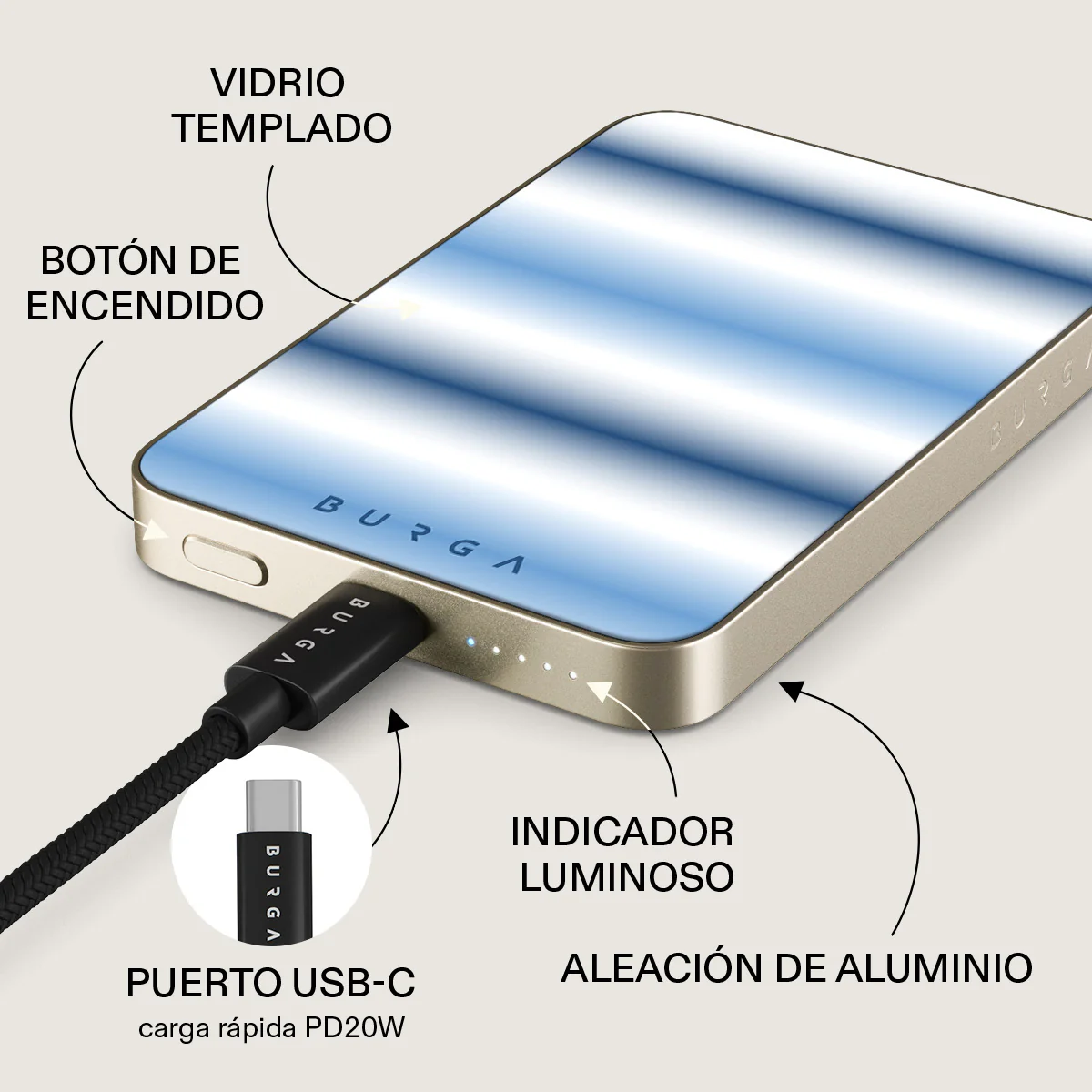 White Noise - Power Bank Magnético - Image 10