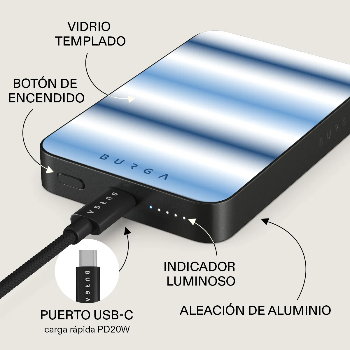 White Noise - Power Bank Magnético - Image 20