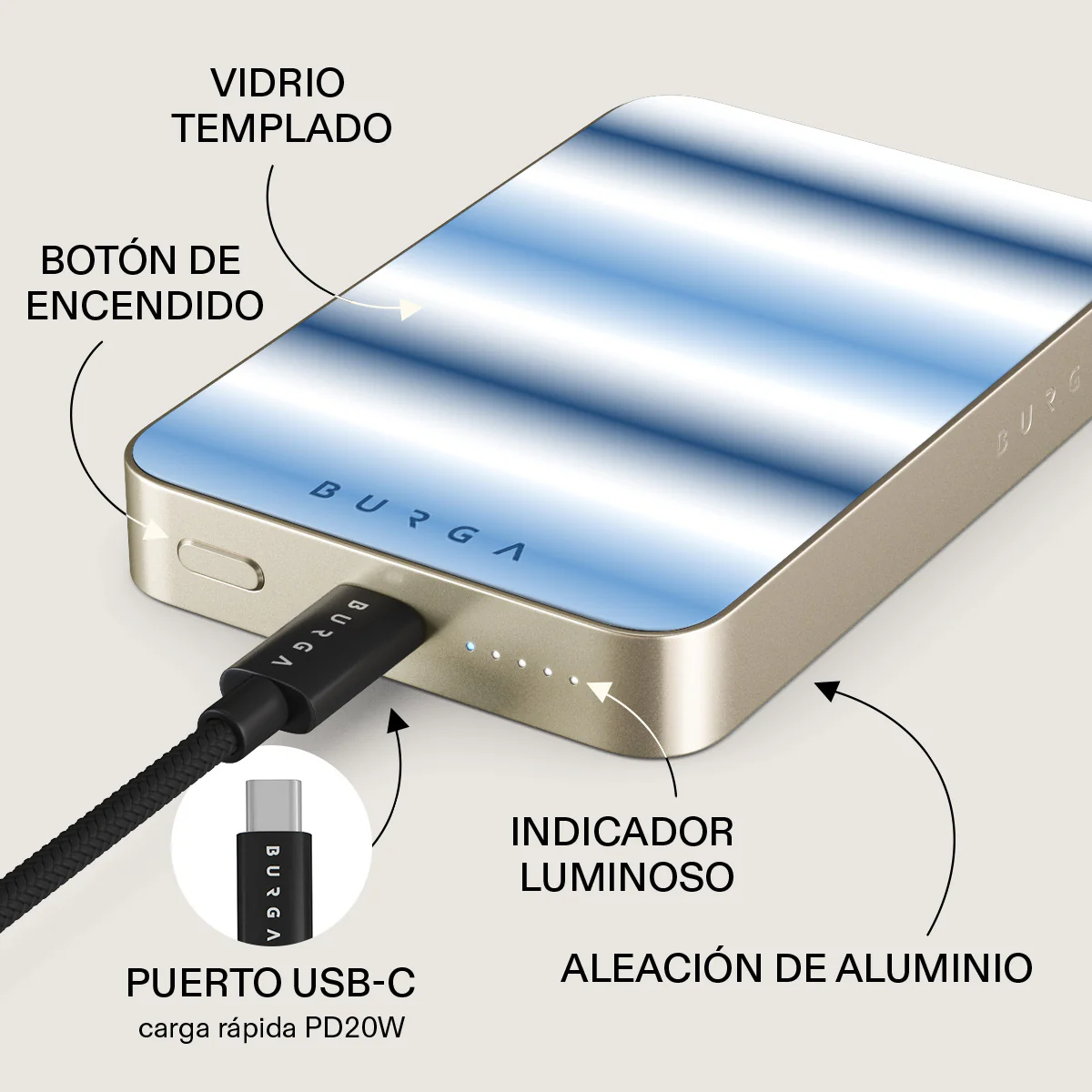White Noise - Power Bank Magnético - Image 25