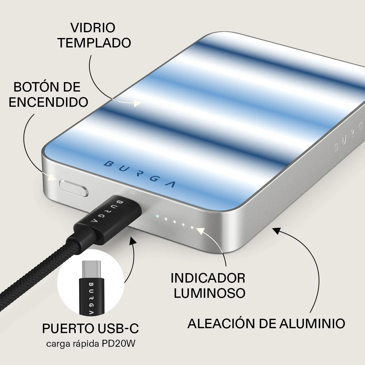 White Noise - Power Bank Magnético - Image 30