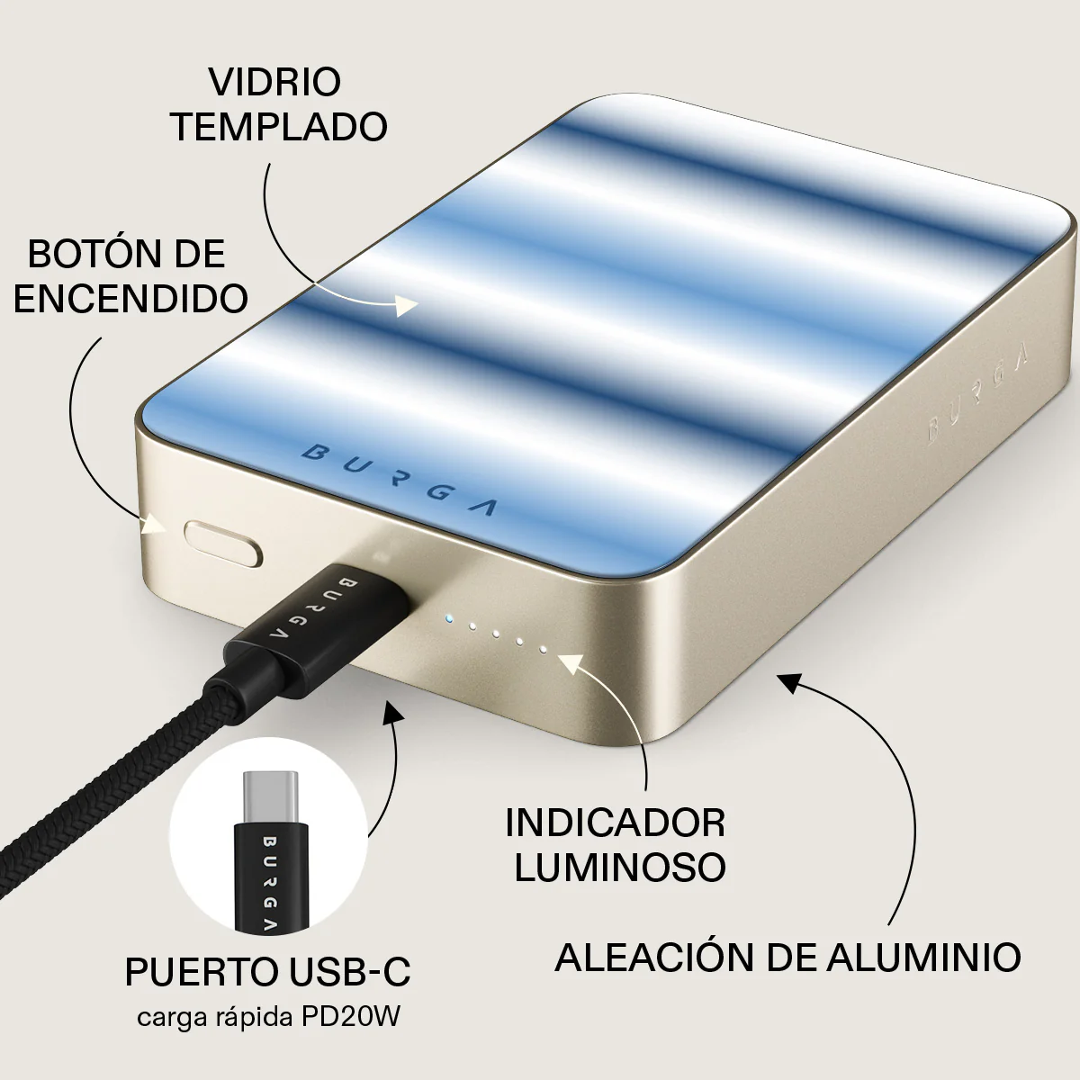 White Noise - Power Bank Magnético - Image 40