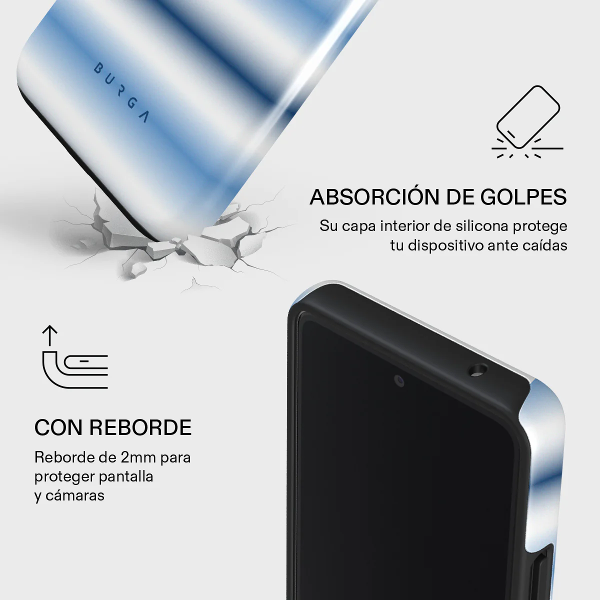 White Noise - Samsung Galaxy A33 Funda - Image 4