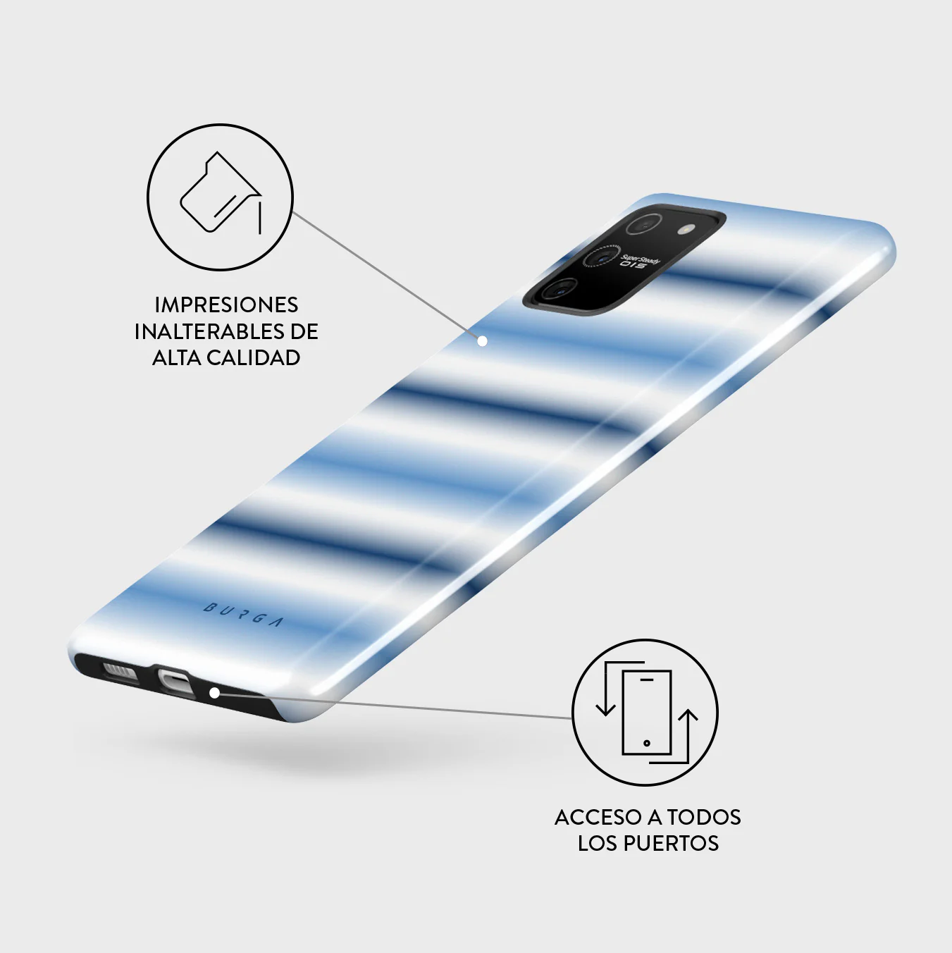 White Noise - Samsung Galaxy S10 Lite Funda - Image 3