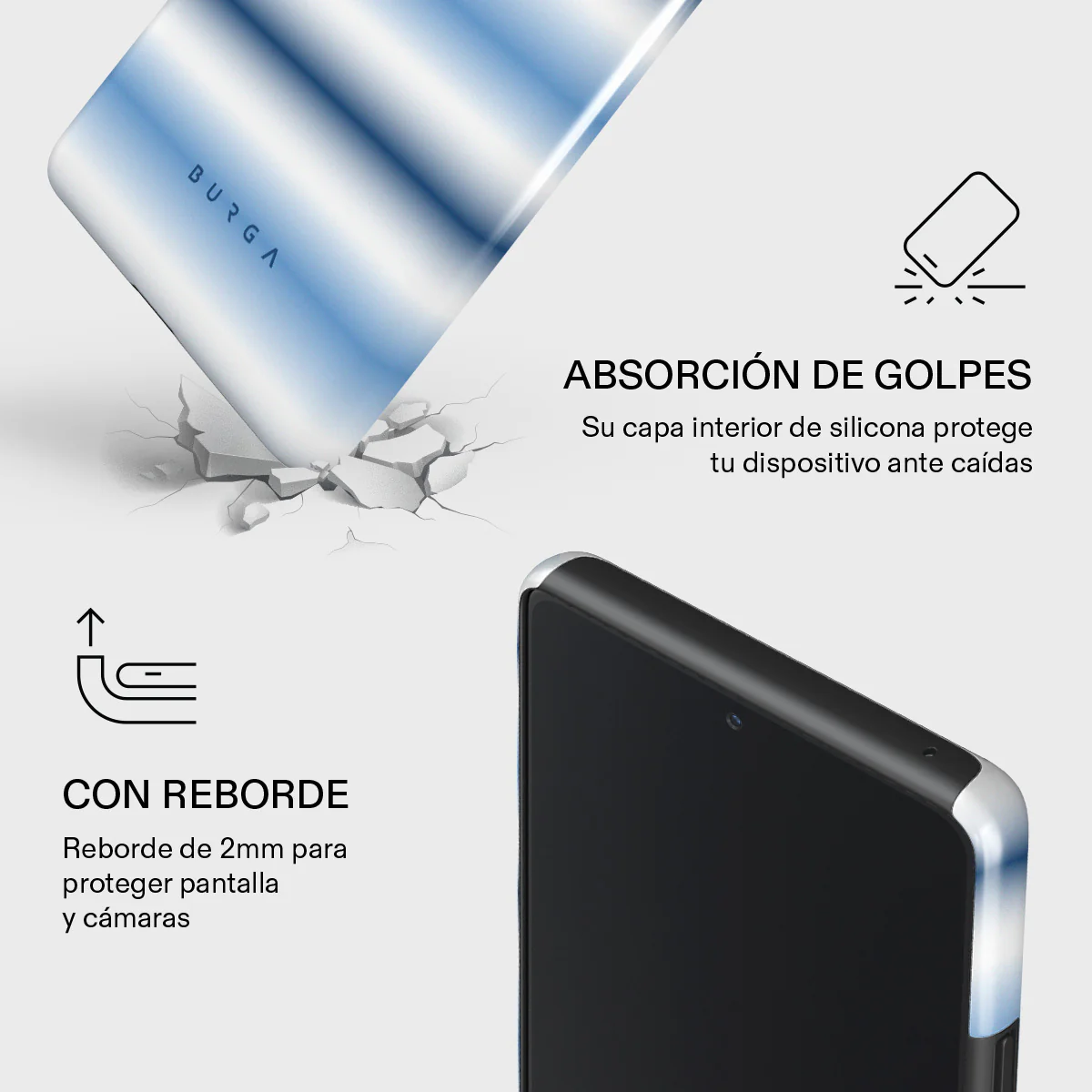 White Noise - Samsung Galaxy S10 Lite Funda - Image 4