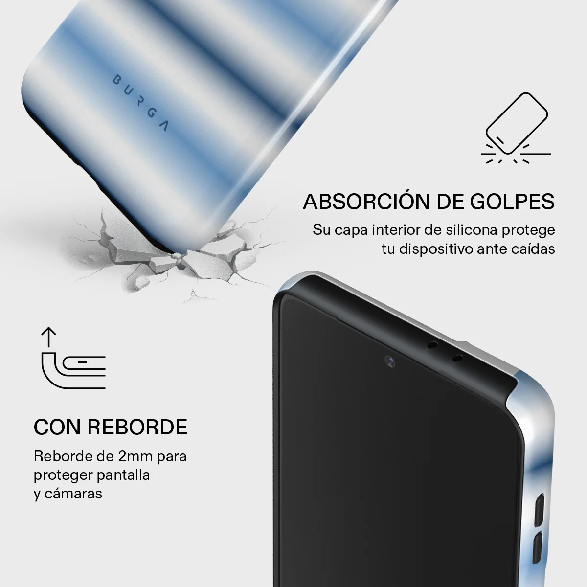 White Noise - Samsung Galaxy S21 Plus Funda - Image 4
