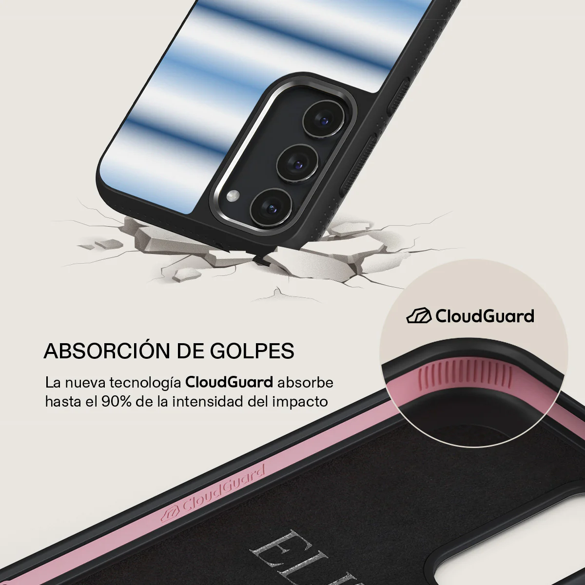 White Noise - Samsung Galaxy S23 Plus Funda - Image 14