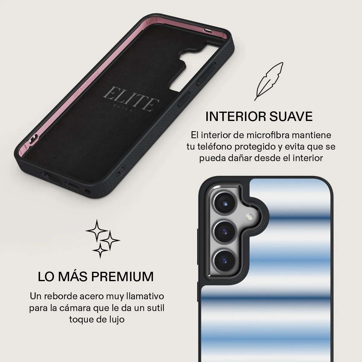 White Noise - Samsung Galaxy S24 Plus Funda - Image 17