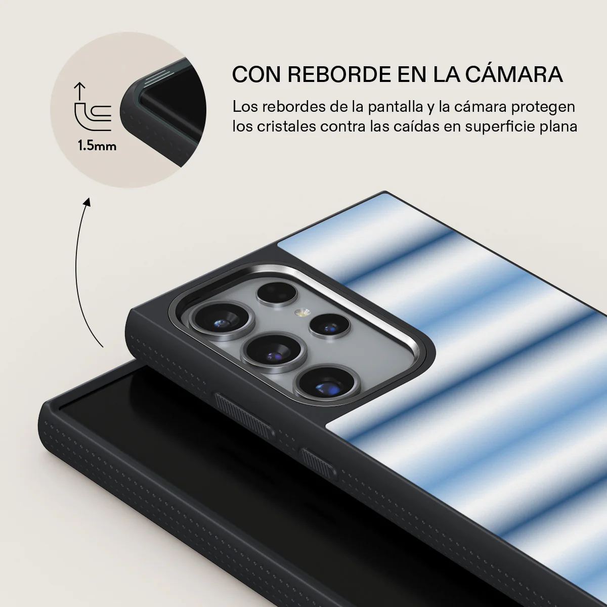 White Noise - Samsung Galaxy S24 Ultra Funda - Image 15