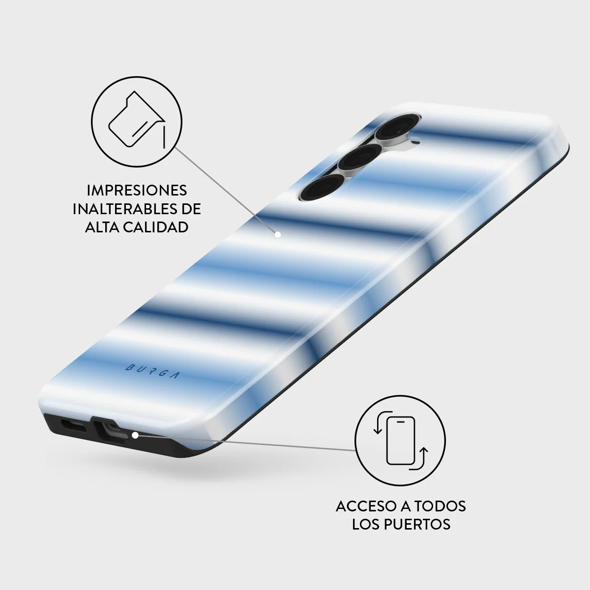 White Noise - Samsung Galaxy S25 FE Funda - Image 3