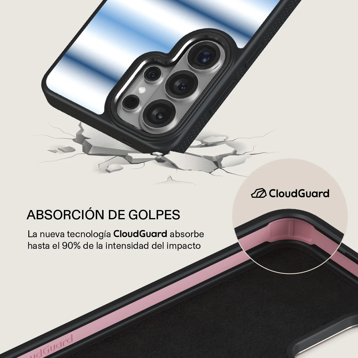 White Noise - Samsung Galaxy S26 Ultra Funda - Image 14