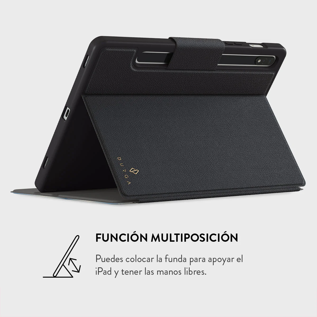 White Noise - Funda Samsung Galaxy Tab S9 FE - Image 4