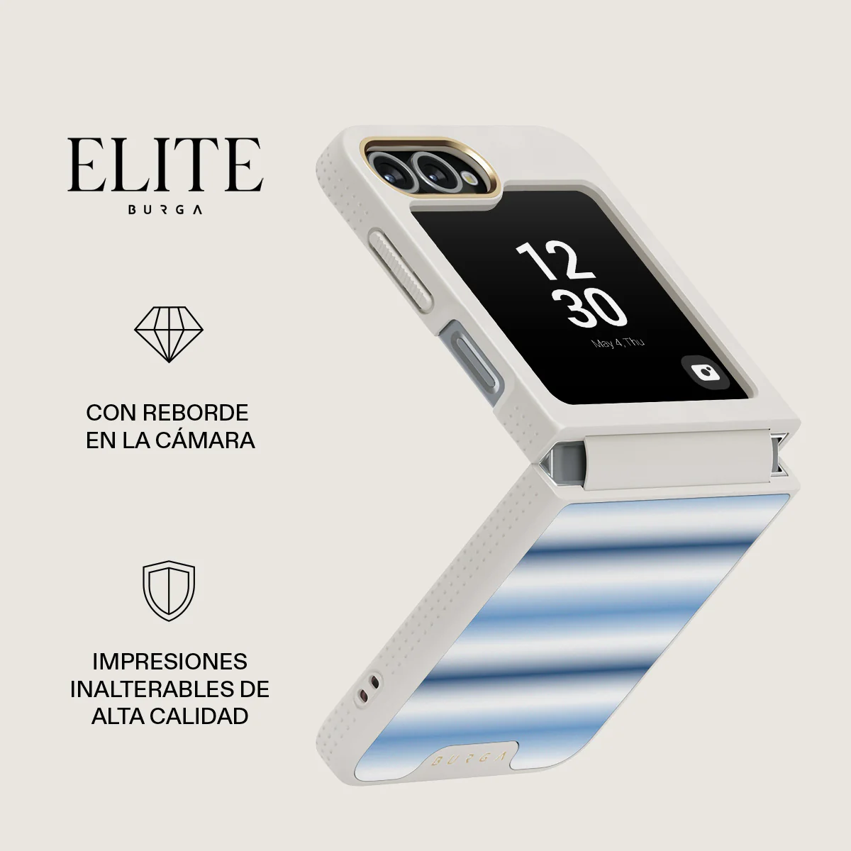 White Noise - Samsung Galaxy Z Flip 6 Funda - Image 21