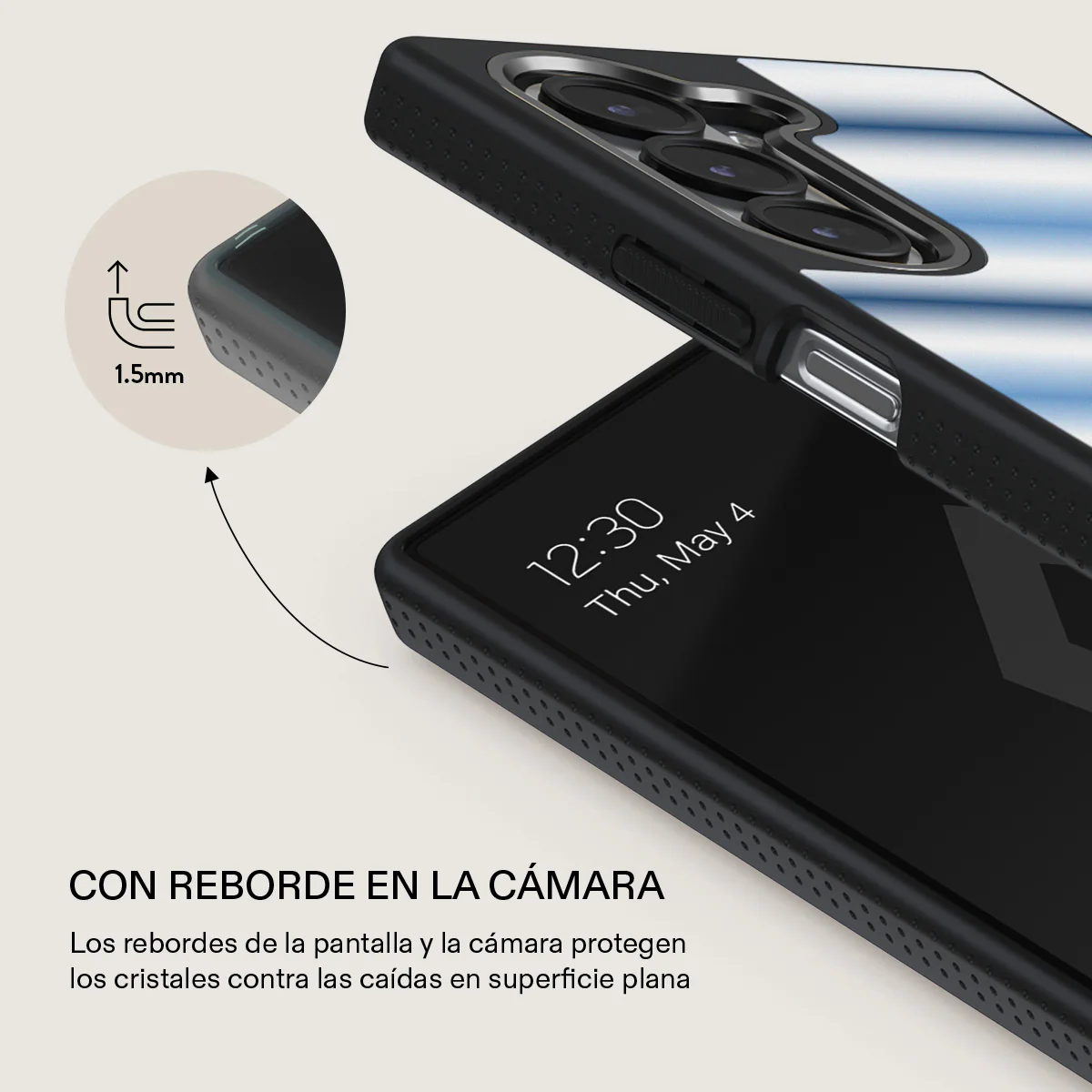 White Noise - Samsung Galaxy Z Fold 6 Funda - Image 11
