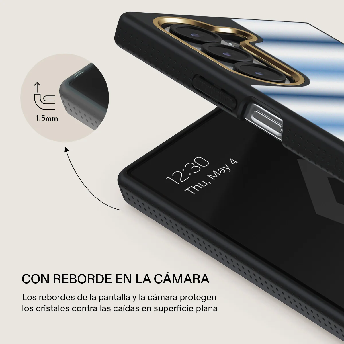 White Noise - Samsung Galaxy Z Fold 6 Funda - Image 4