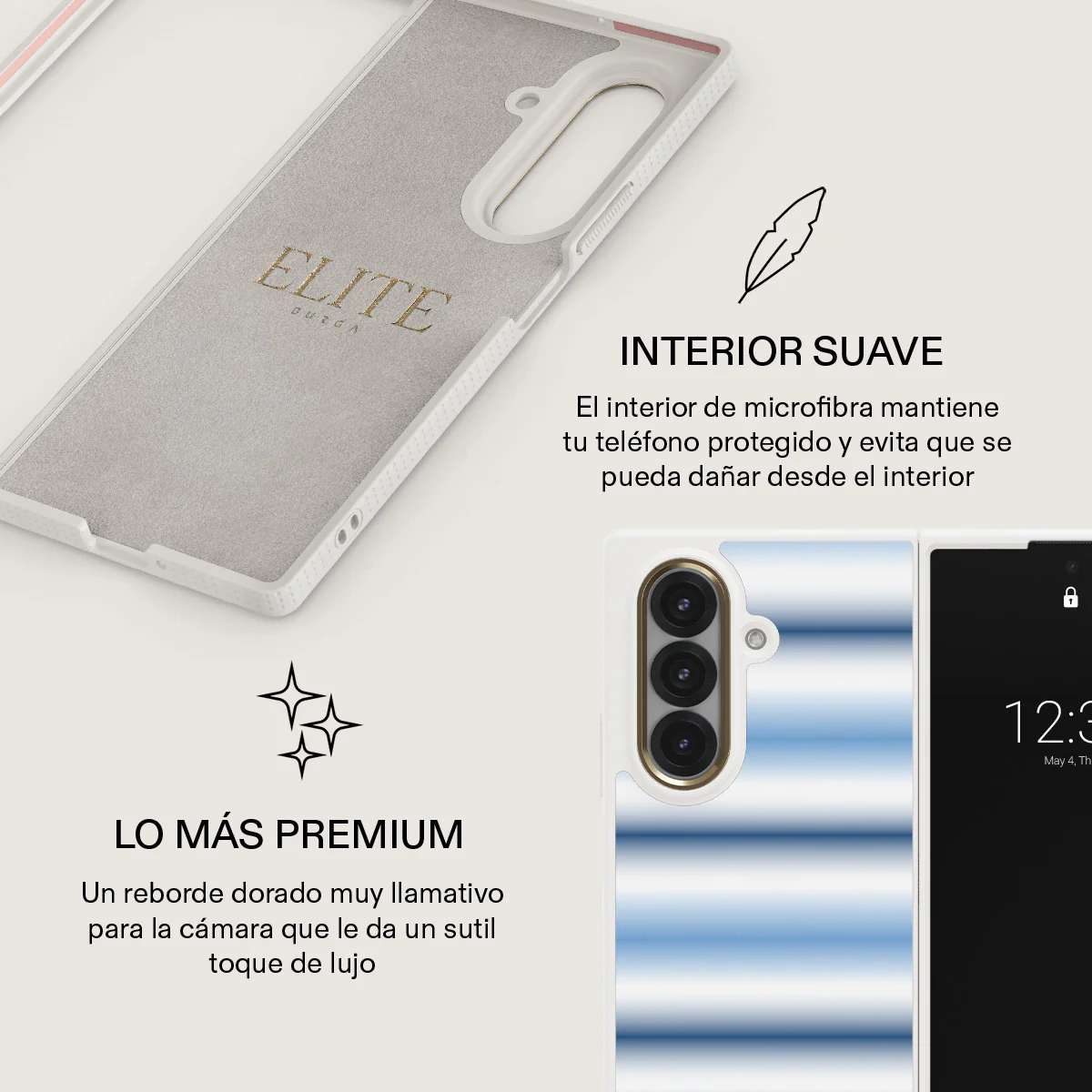 White Noise - Samsung Galaxy Z Fold 7 Funda - Image 20