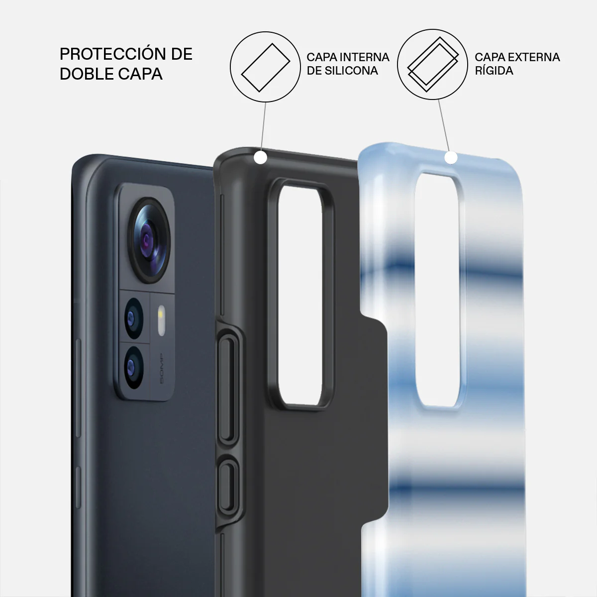 White Noise - Xiaomi 12 Funda - Image 2