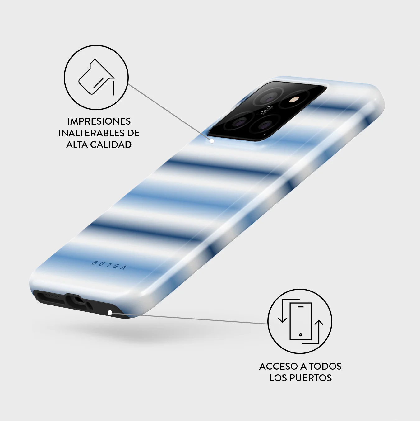 White Noise - Xiaomi 14 Pro Funda - Image 3